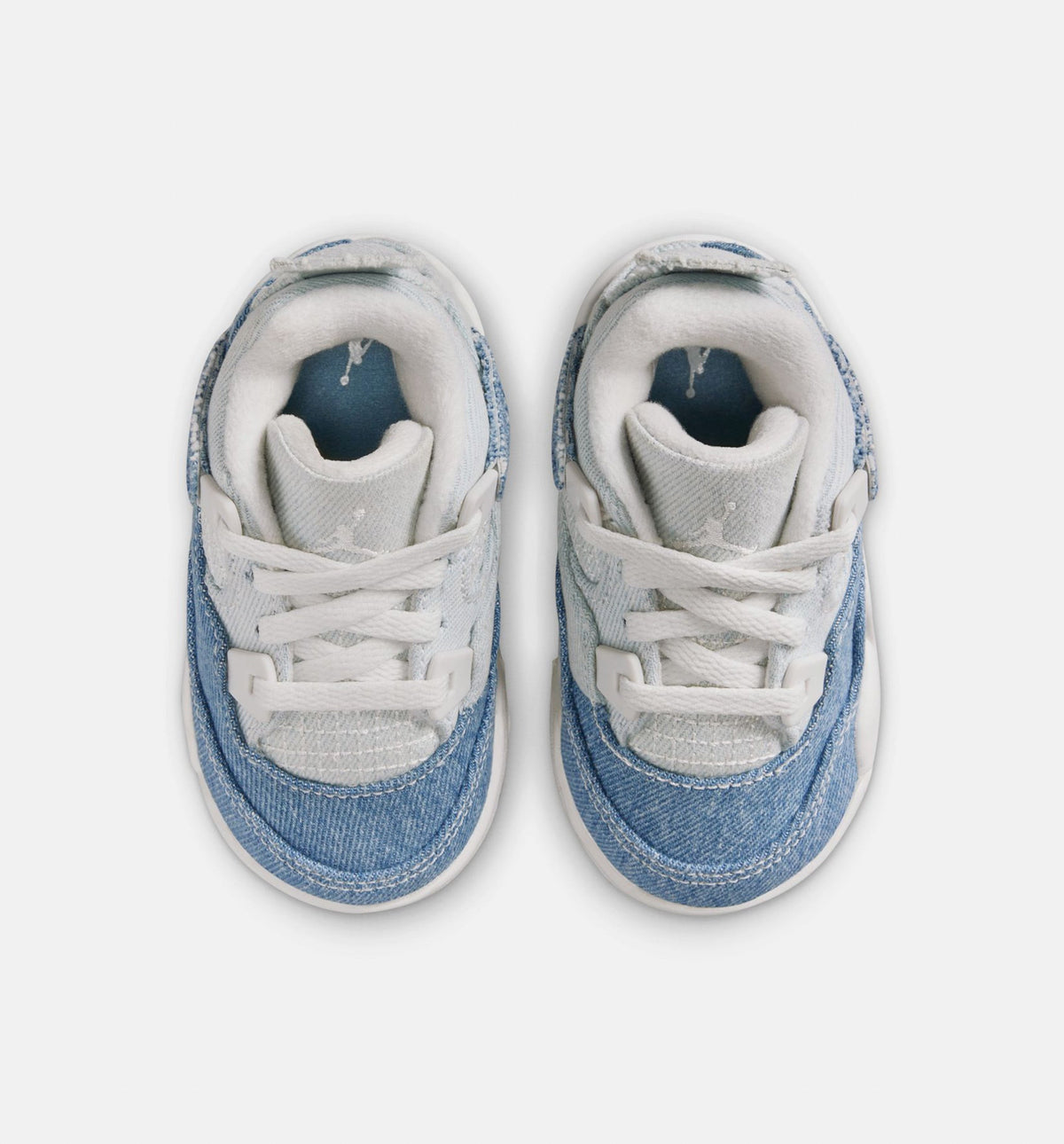 Air Jordan 4 Retro Worn Blue Infant & Toddler Lifestyle Shoe