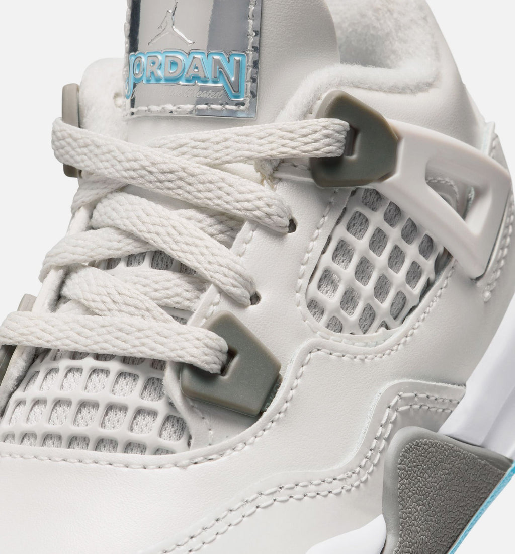 Air Jordan 4 Retro Blue Chill Infant & Toddler Lifestyle Shoe