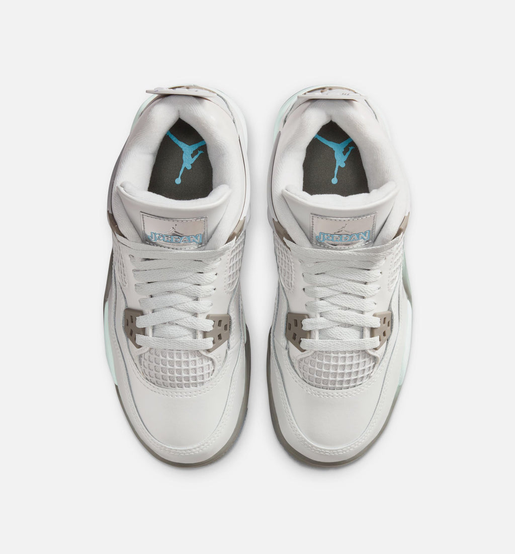 Air Jordan 4 Retro Blue Chill Grade School Lifestyle Shoe
