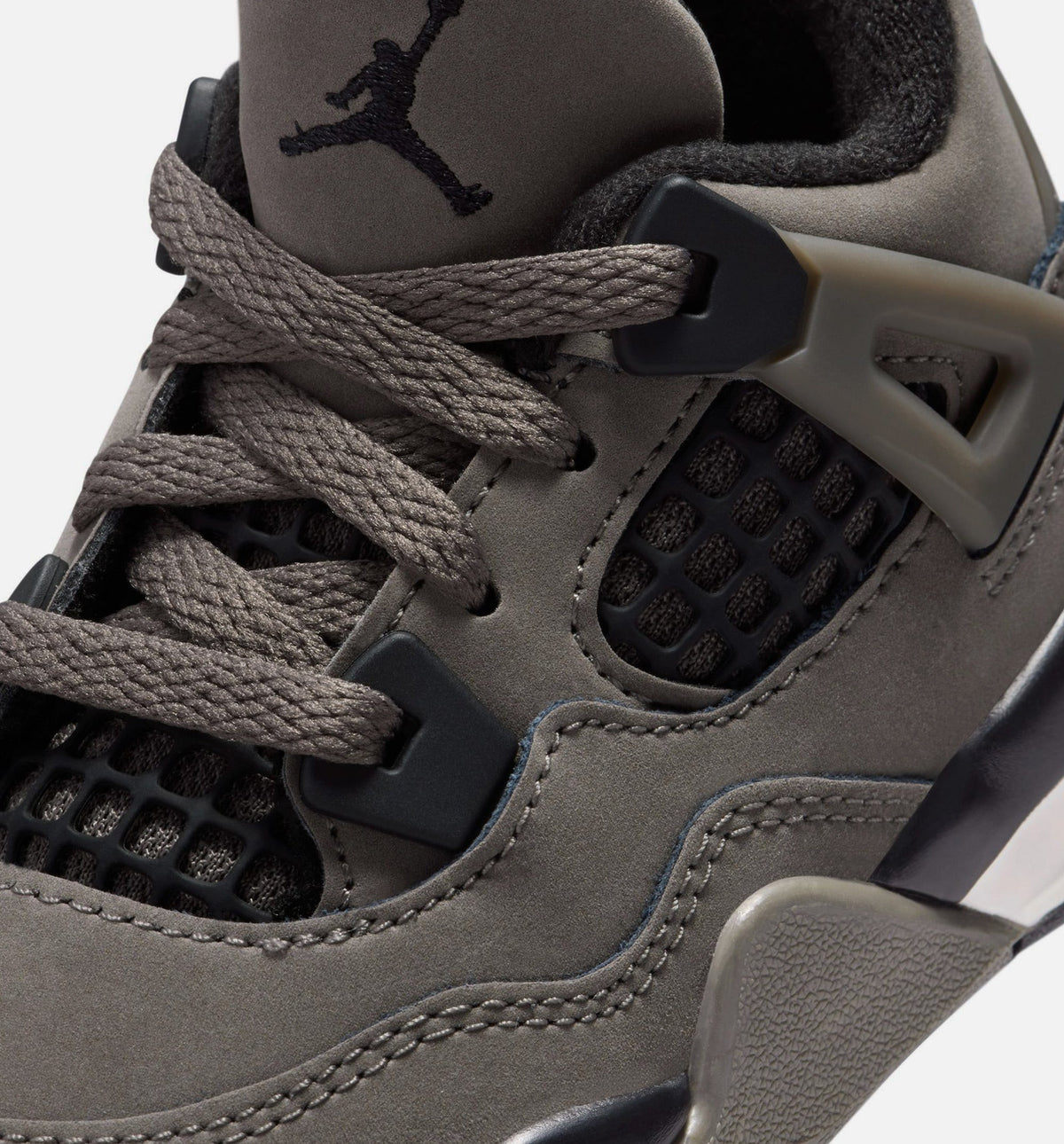Air Jordan 4 Retro Cave Stone & Black Infant & Toddler Lifestyle Shoe