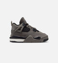 Air Jordan 4 Retro Cave Stone & Black Infant & Toddler Lifestyle Shoe