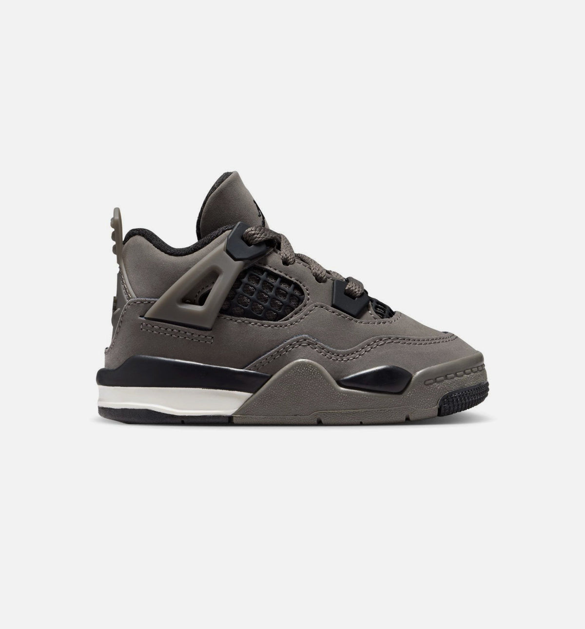 Air Jordan 4 Retro Cave Stone & Black Infant & Toddler Lifestyle Shoe