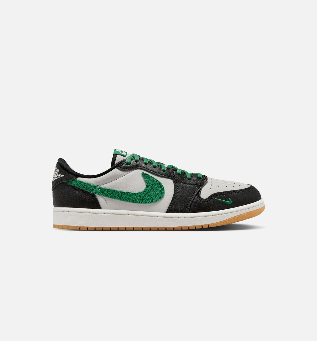 Air Jordan 1 Retro Low OG Men's Lifestyle Shoe - Phantom & Pine Green