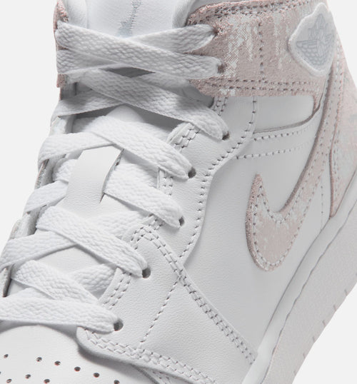 Air Jordan 1 Mid SE Grade School Lifestyle Shoe