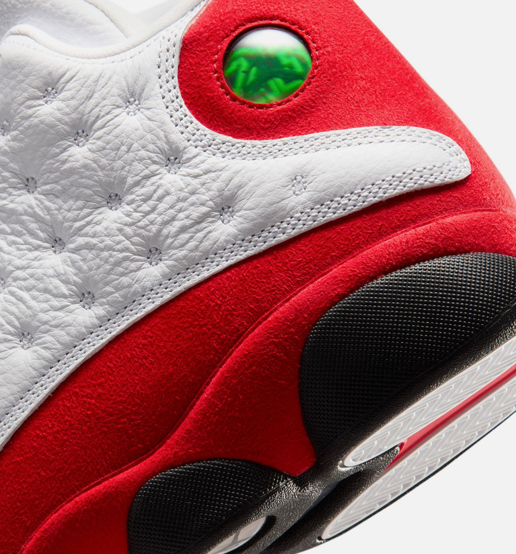 Air Jordan 13 Retro White & University Red Men's Lifestyle Shoe