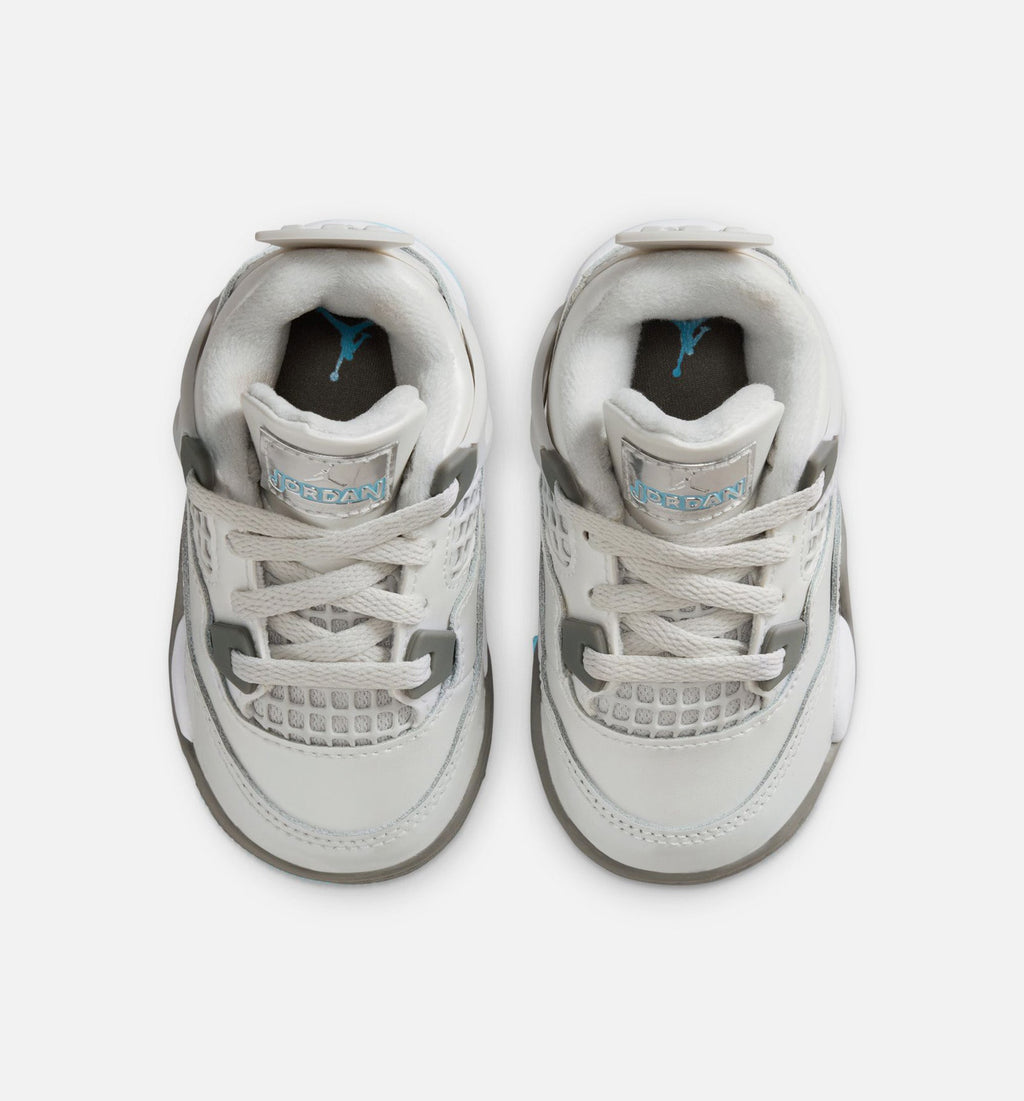 Air Jordan 4 Retro Blue Chill Infant & Toddler Lifestyle Shoe