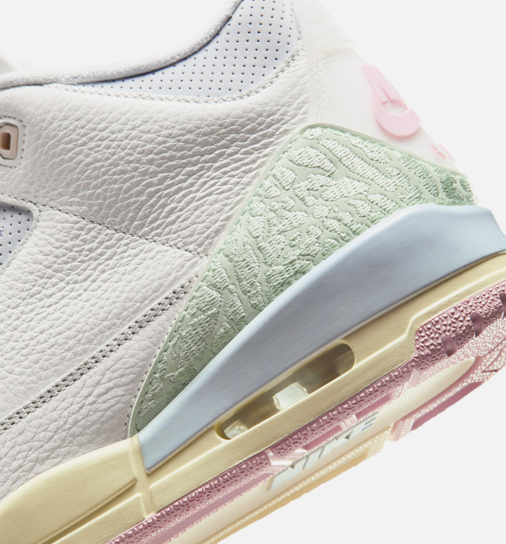 Air Jordan 3 Retro Sail & Jade Aura Men's Lifestyle Shoe
