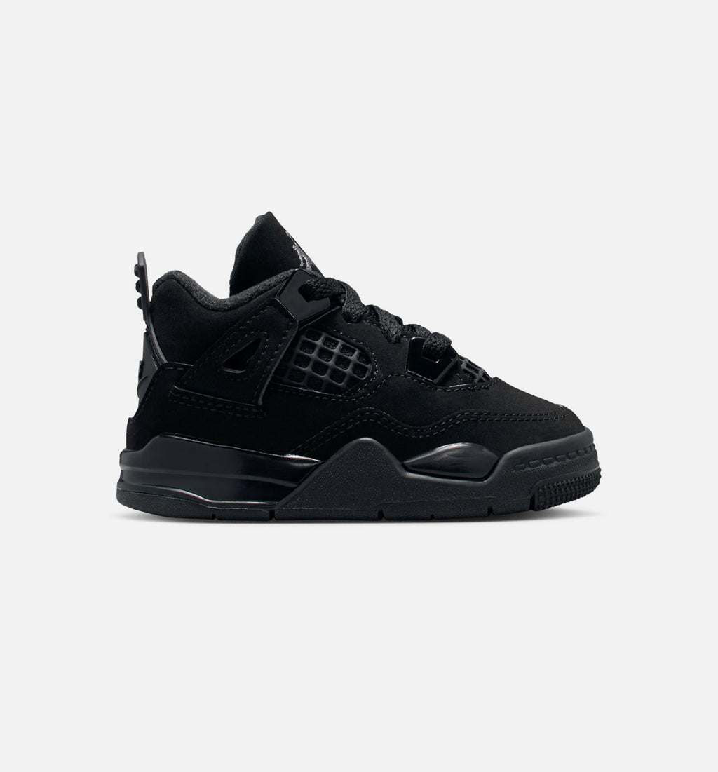Air Jordan 4 Retro Black Cat Infant & Toddler Lifestyle Shoe