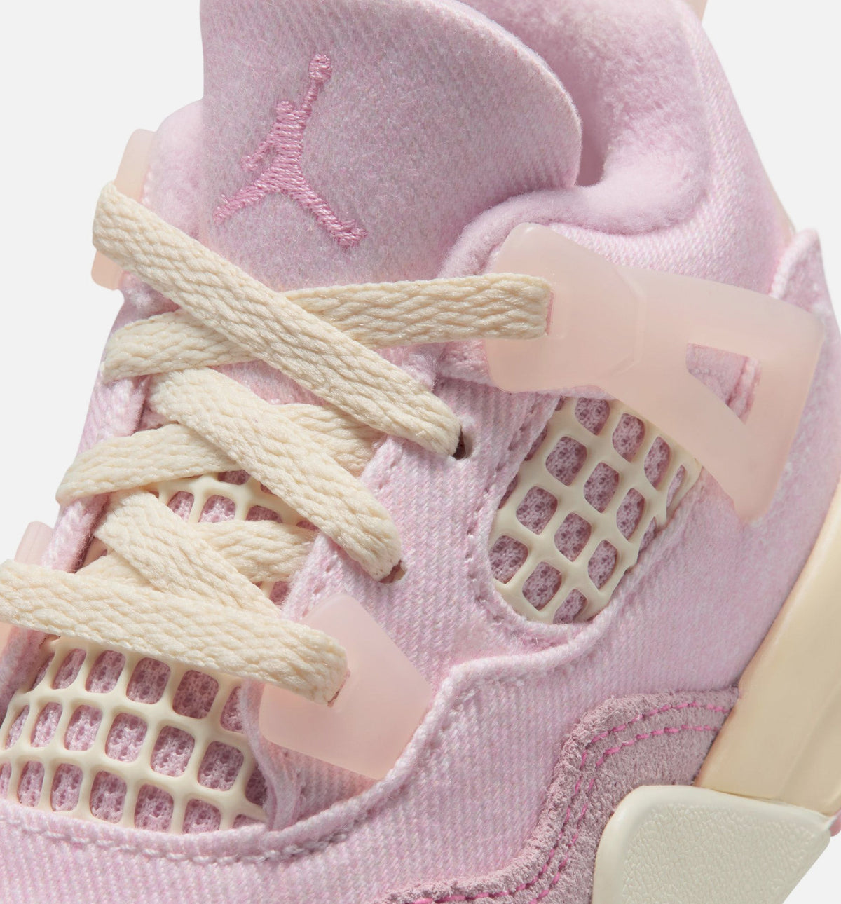 Air Jordan 4 Retro Pink Pearl & Iced Carmine Infant & Toddler Lifestyle Shoe
