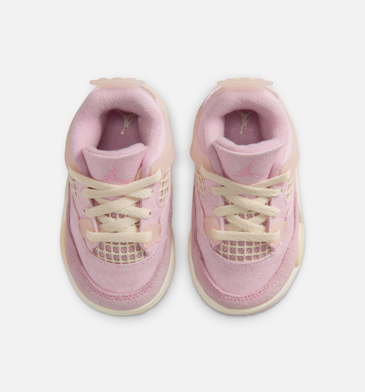 Air Jordan 4 Retro Pink Pearl & Iced Carmine Infant & Toddler Lifestyle Shoe