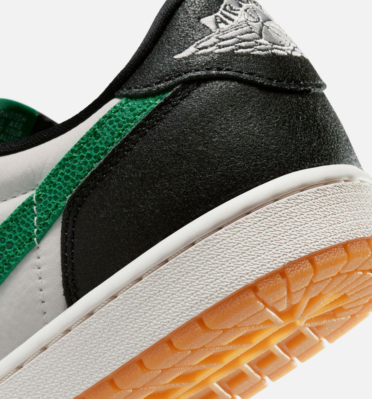 Air Jordan 1 Retro Low OG Men's Lifestyle Shoe - Phantom & Pine Green