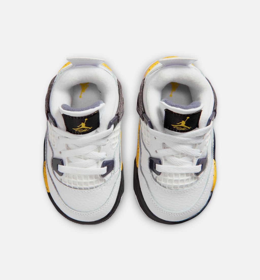Air Jordan 4 Retro Rare Air Tour Yellow Infant & Toddler Lifestyle Shoe