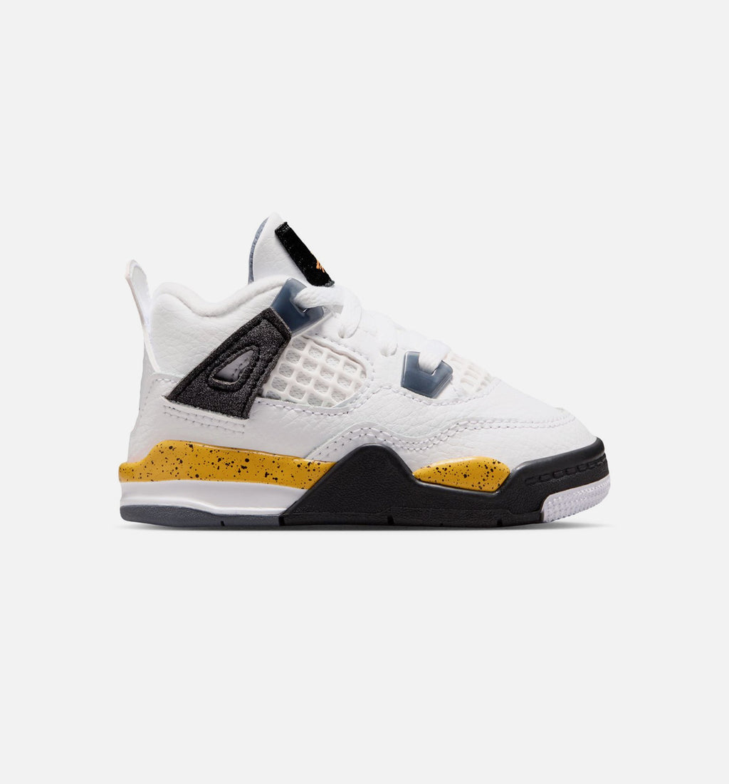 Air Jordan 4 Retro Rare Air Tour Yellow Infant & Toddler Lifestyle Shoe